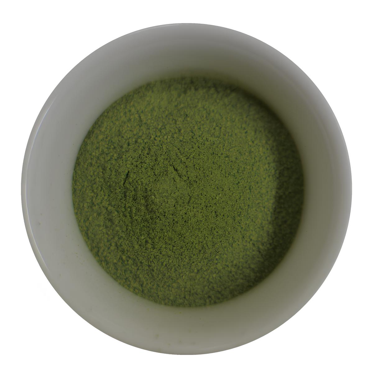 Biomatea Matcha mit Sakura & Mango & Pfirsich, aus Japan, mit Zucker, 100g