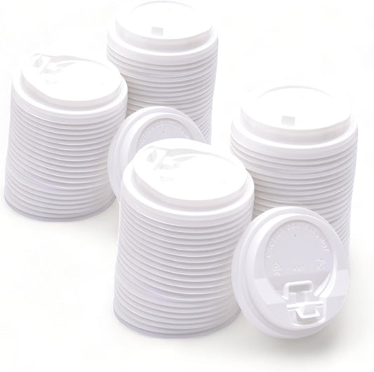 Kaffeebecher Kunststoff Deckel für Coffee Moment Pappbecher Series, Weiß