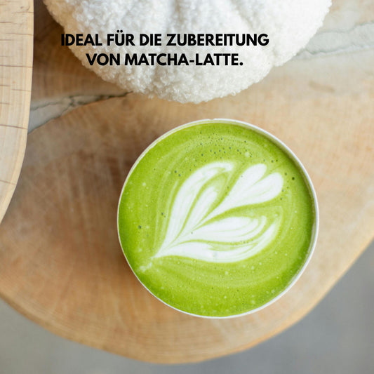 80g reines Matcha aus japanischem Tencha-Grüntee – Premium Grade Café-Qualität – Für Matcha Latte, Tee & Smoothies