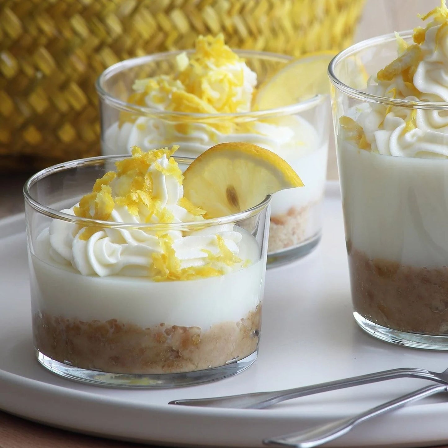 Bodega 240 ml Glas Set 6 Stück Vielseitige Trinkgläser & Dessertschalen, Glasschalen