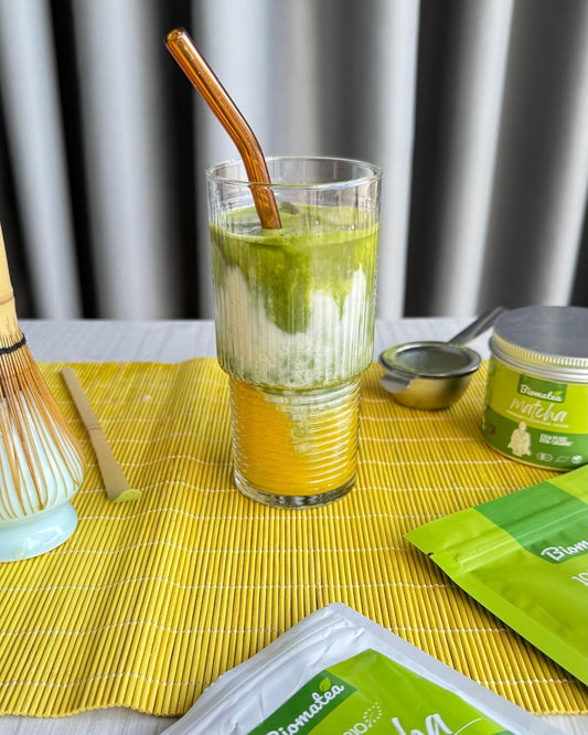 6 Stück Gläser Set | 400 ml Matcha-Gläser | Rippen-Glas mit geometrischem Muster | Glas für Matcha Smooties Wasser Softdrink, Trinkgläser, STAPELBAR (Kopie)