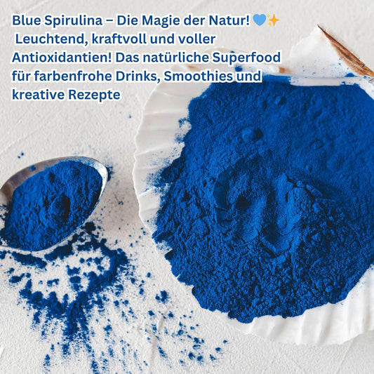 Reines Blaues Spirulina Pulver, 30g