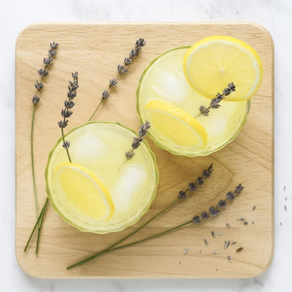 Wave 6 Stück Matcha Gläser 390ml Wellen-Design, extra schwer & massiv