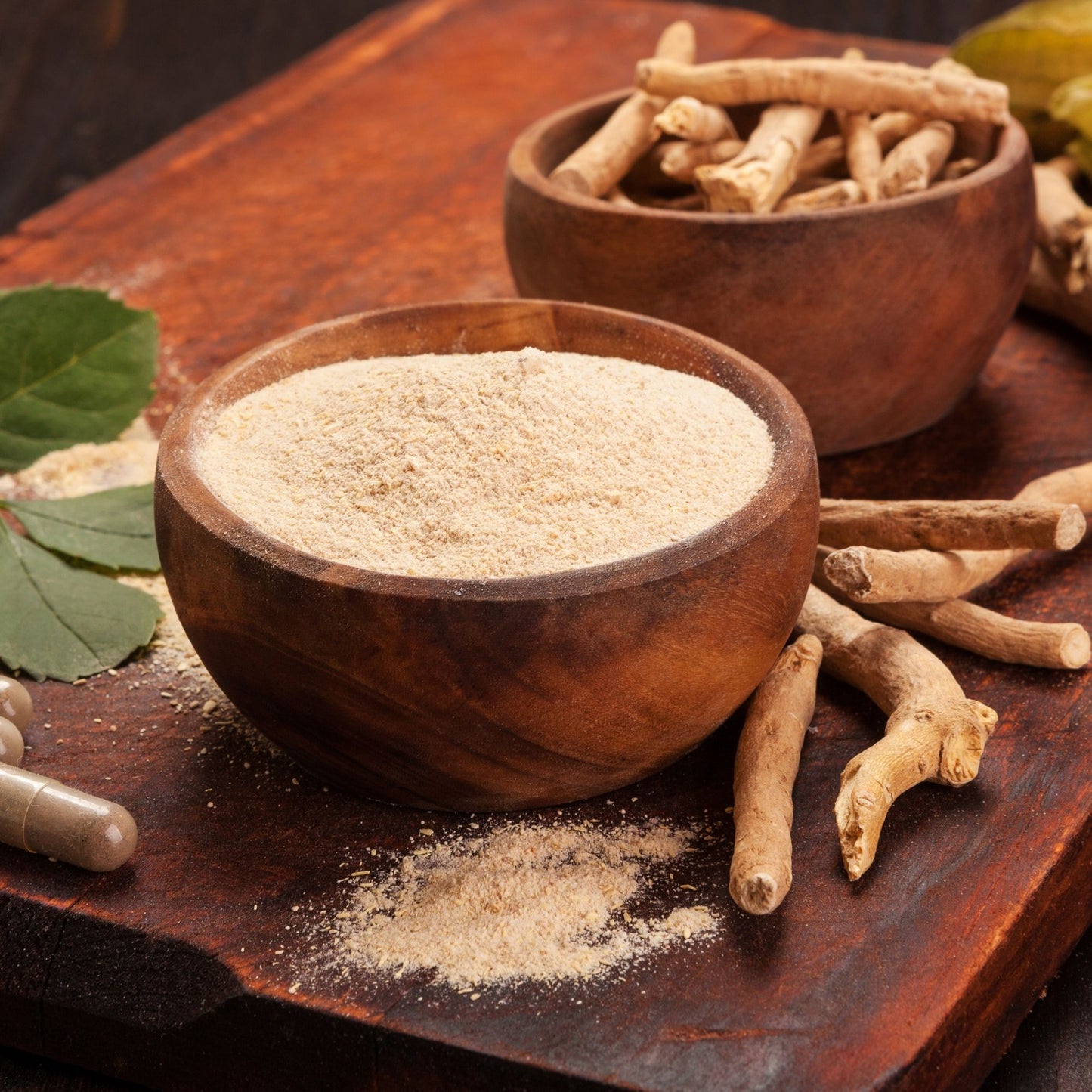 Bio Ashwagandha Wurzel Pulver | fein Gemahlen | Gewürze | Vegan