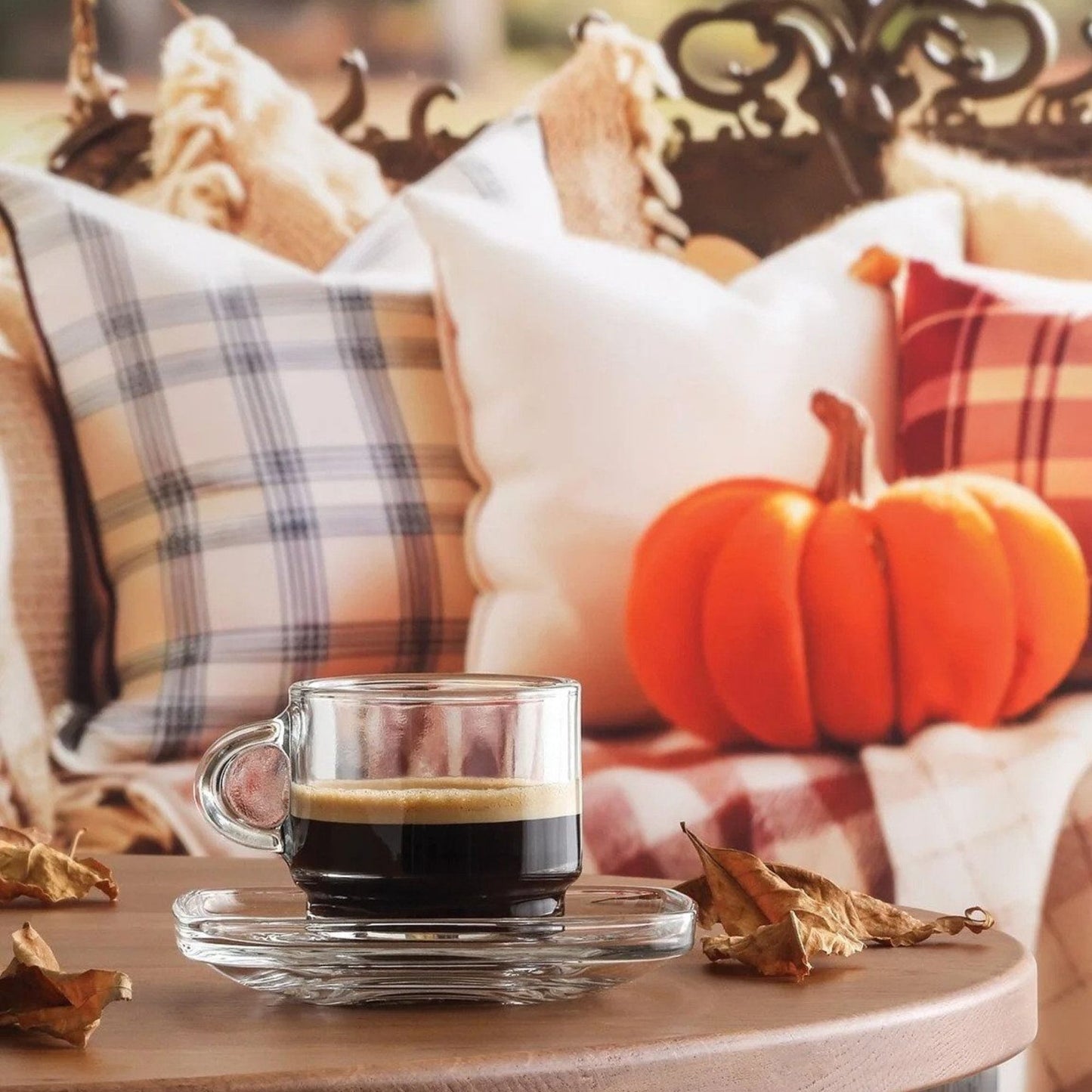 Cozy 12tlg Espressogläser mit Untertassen