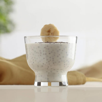 Petit 240 ml Glas Set 6 Stück Vielseitige Trinkgläser & Dessertschalen, Glasschalen