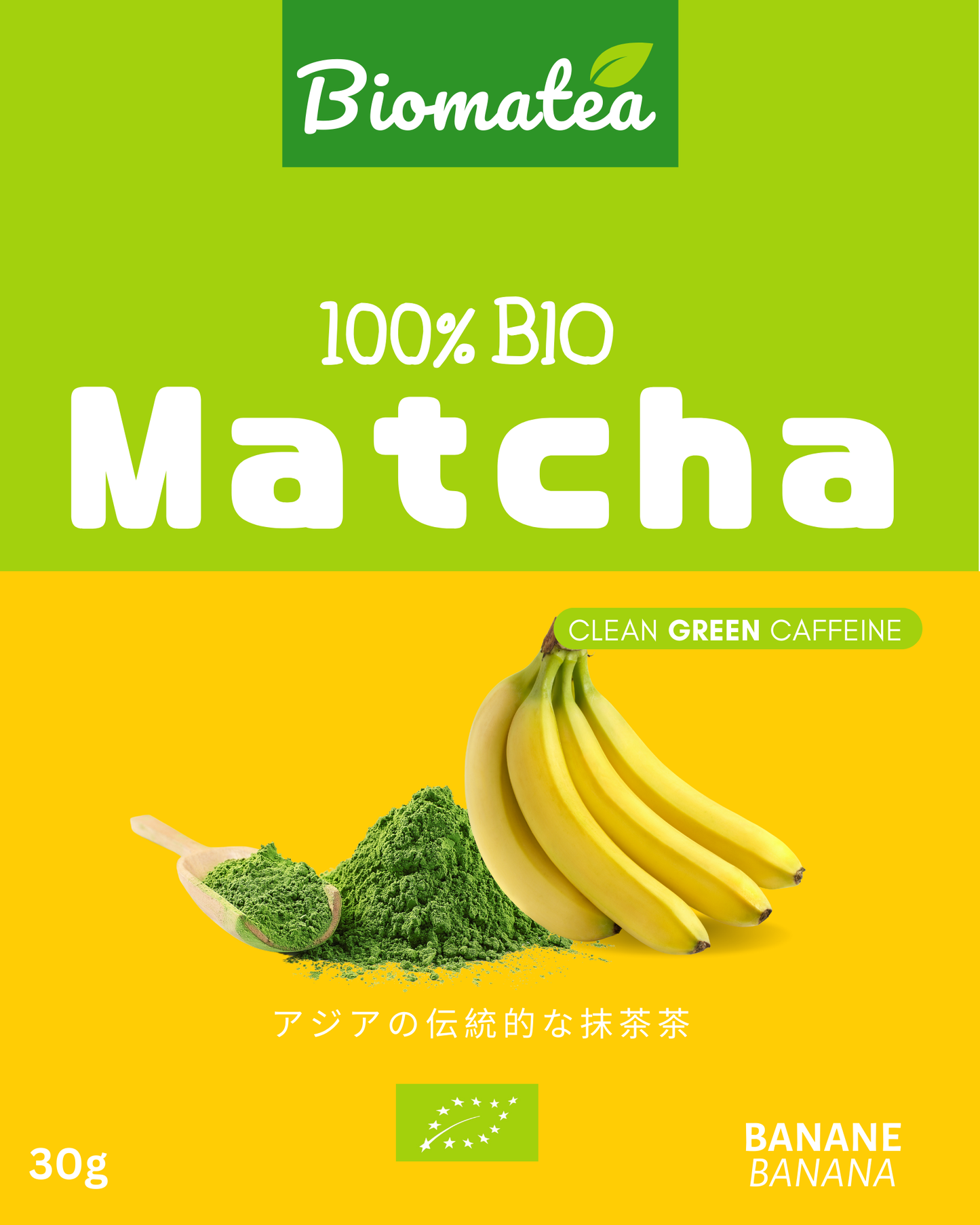 Banane Matcha, 30g