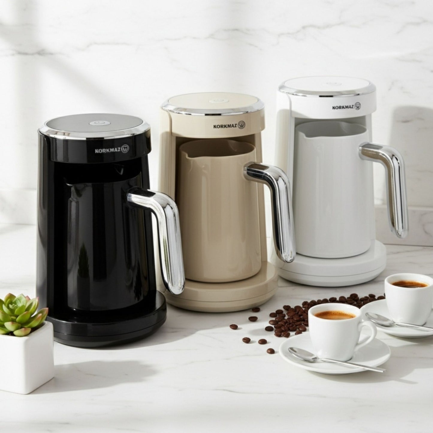 Korkmaz Keyif elekt. Mokka Türk kahve Kaffeemaschine