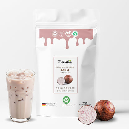 Taro Pulver 100g – Premium Qualität – natürlich & rein – glutenfrei, vegan & ohne Zusatzstoffe