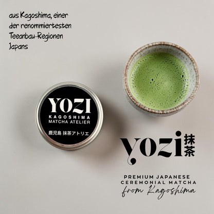 YOZI Ceremonial Matcha aus Kagoshima – Premium Japanischer Matcha, 1. Ernte, 30g