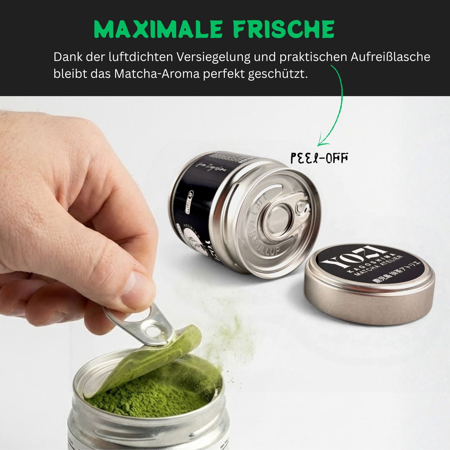 YOZI Ceremonial Matcha aus Kagoshima – Premium Japanischer Matcha, 1. Ernte, 30g
