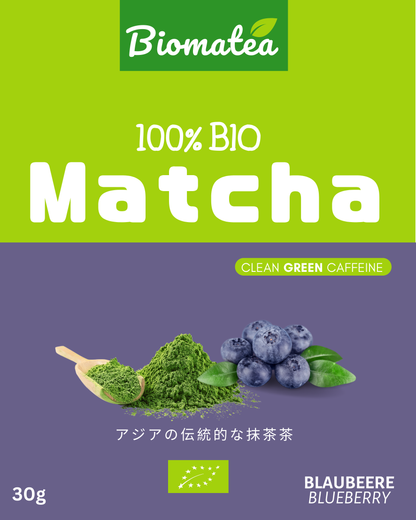 Blaubeere Matcha, 30g