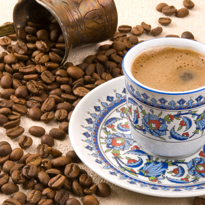 KAVVA Premium Erdbeer-Kaffee – Türkischer Kaffee mit Erdbeeraroma, ohne Zucker, 100 % Arabica, 100 g