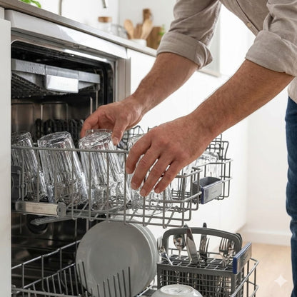 Aras 365 ml Gläser 6er Set, Trinkgläser, Longdrink Glas, Matcha, Latte, Saft, Stapelbar