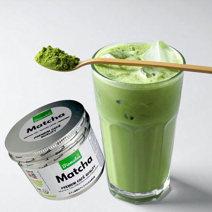 80g reines Matcha aus japanischem Tencha-Grüntee – Premium Grade Café-Qualität – Für Matcha Latte, Tee & Smoothies