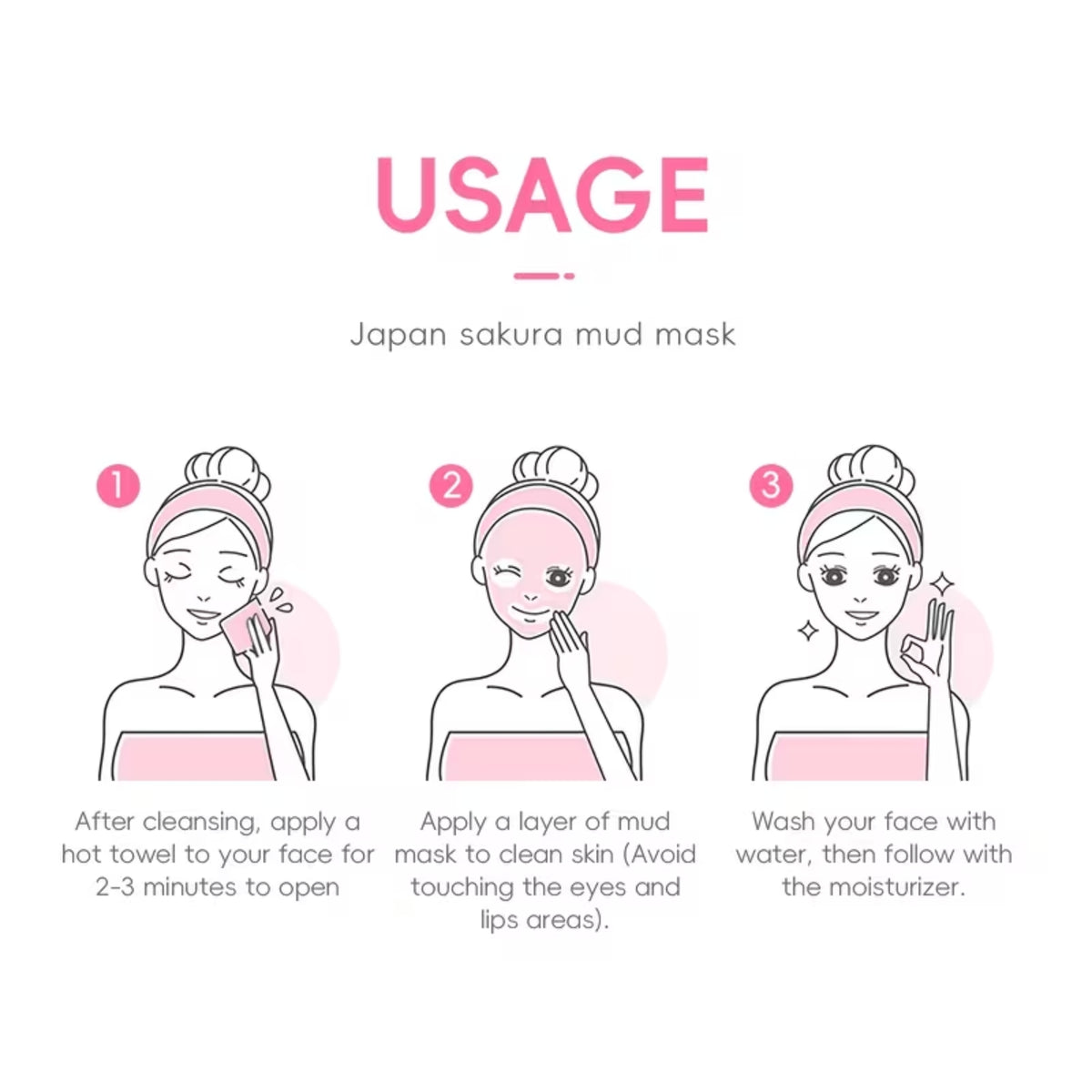 Sakura Hautpflege-Set, 17-teilig – Gesichtsmasken, Lippenmasken, Serum & Creme