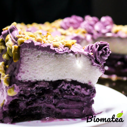 Lila Yamswurzel-Pulver, Ube powder, Natur Lila Süßkartoffelpulver, 100 g gemahlen