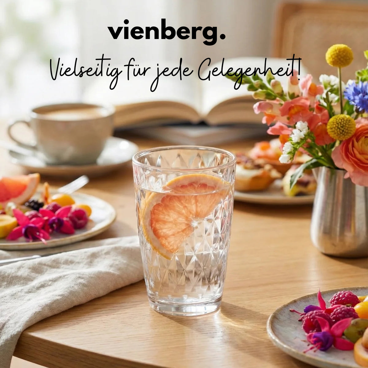 Artemis Wassergläser 6er Set 415 ml, Trinkgläser & Longdrinkgläser