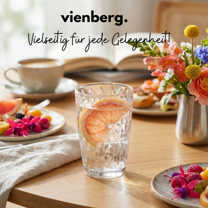 Artemis Wassergläser 6er Set 415 ml, Trinkgläser & Longdrinkgläser