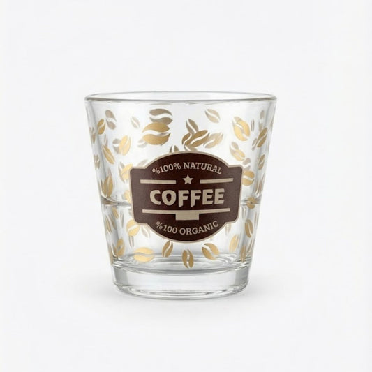 Sigma 6er Set Espresso und Mokka Gläser – 72 ml Glas mini Kaffeegläser