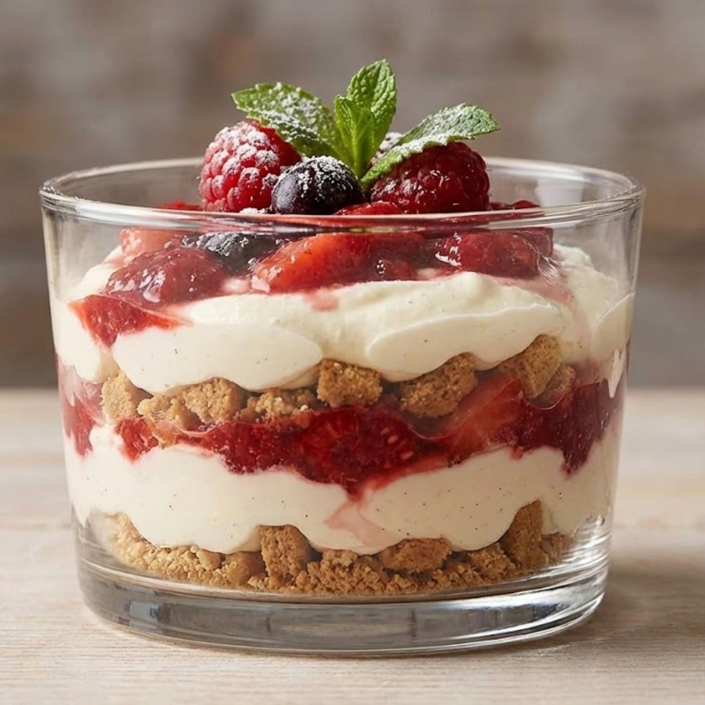 Bodega 240 ml Glas Set 6 Stück Vielseitige Trinkgläser & Dessertschalen, Glasschalen