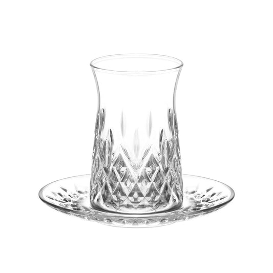 Teegläser Set (12-tlg.) – Kristall-Design & Bleifrei, 170ml