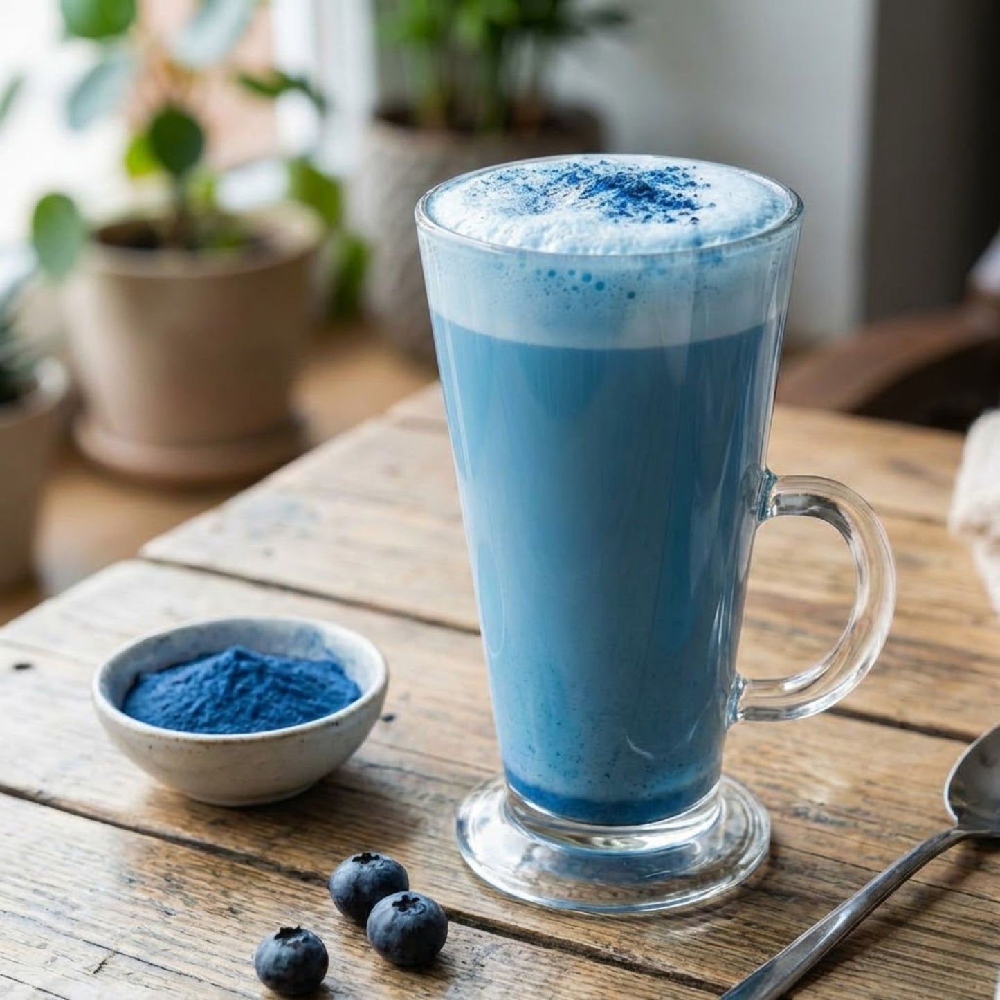 Blue Cloud Latte Pulver – Magischer Spirulina-Kokos Mix mit echter Vanille (150g)