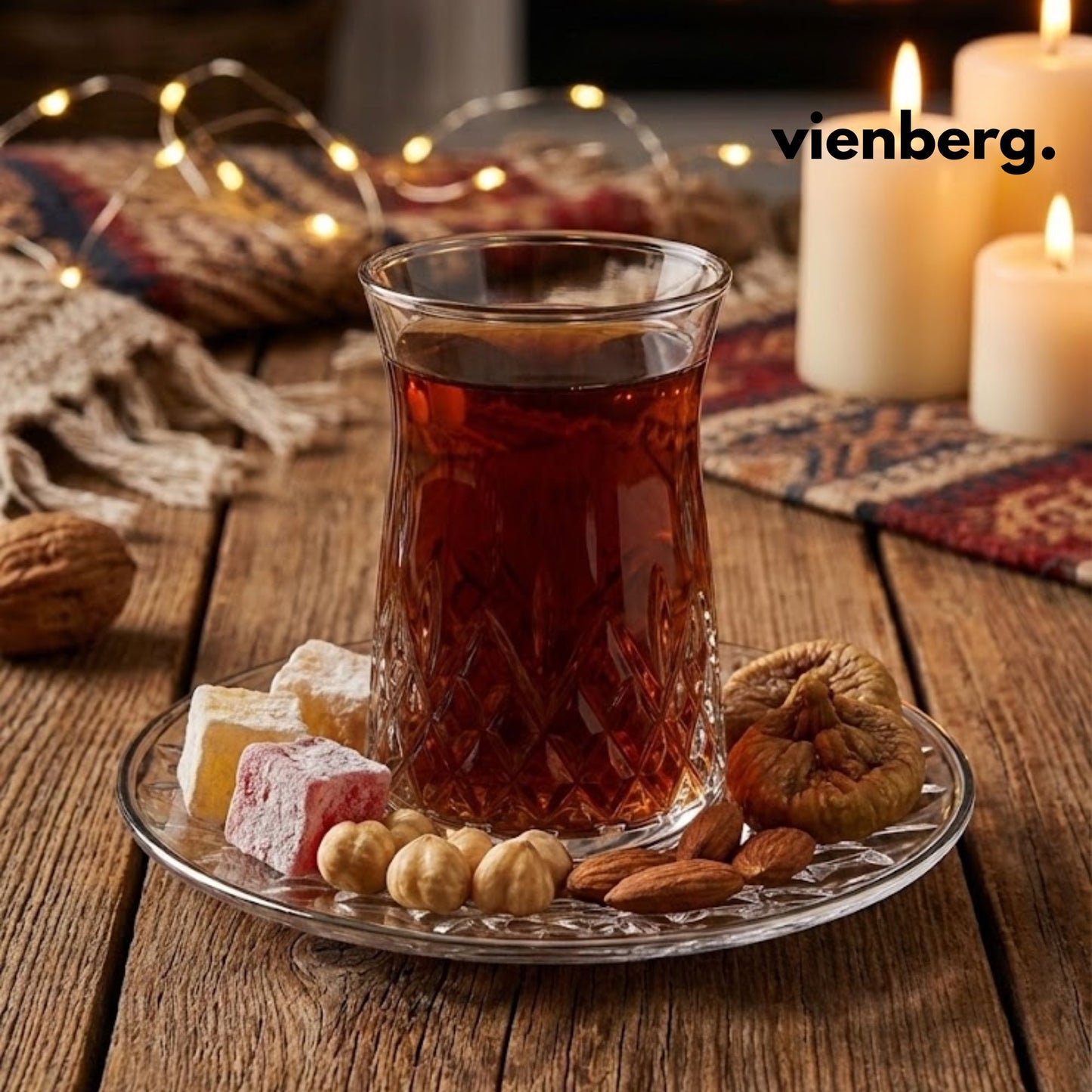 Teegläser Set (12-tlg.) – Kristall-Design & Bleifrei, 170ml