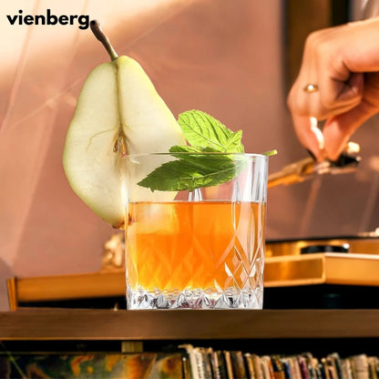 Matcha Gläser Set "Odin" 4-tlg. – Kristall-Optik & Bleifrei, 330ml