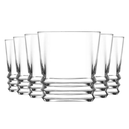 Elegan Softdrink Trinkgläser 315 ml, 6 Stück