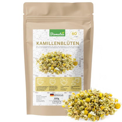 Kamillenblüten, 100 g getrocknet Kamillenntee