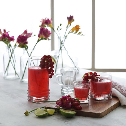 Elegan Longdrink Trinkgläser 335 ml, 6 Stück