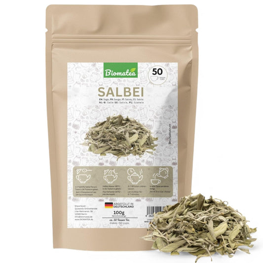 Salbeiblätter, 100g getrocknet