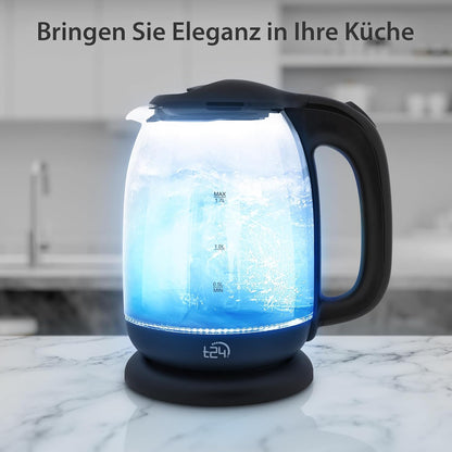 Glas Wasserkocher 1.7L