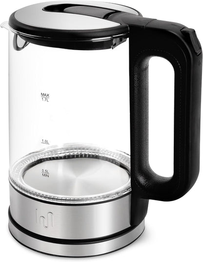 LED Glas Wasserkocher 1.7L Classic