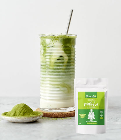 30g Bio Matcha, frischer Organic Matcha Pulver Tee, Zip-Beutel