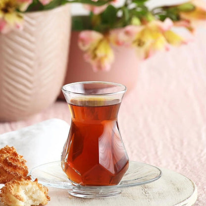 24-teiliges Design-Gläser Set für 6 Personen – Longdrink, Tumbler & Tee