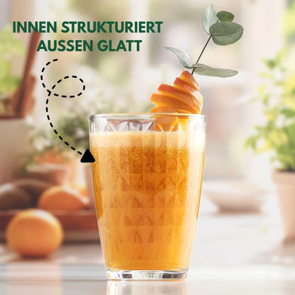Artemis Wassergläser 6er Set 415 ml, Trinkgläser & Longdrinkgläser
