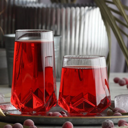 24-teiliges Design-Gläser Set für 6 Personen – Longdrink, Tumbler & Tee