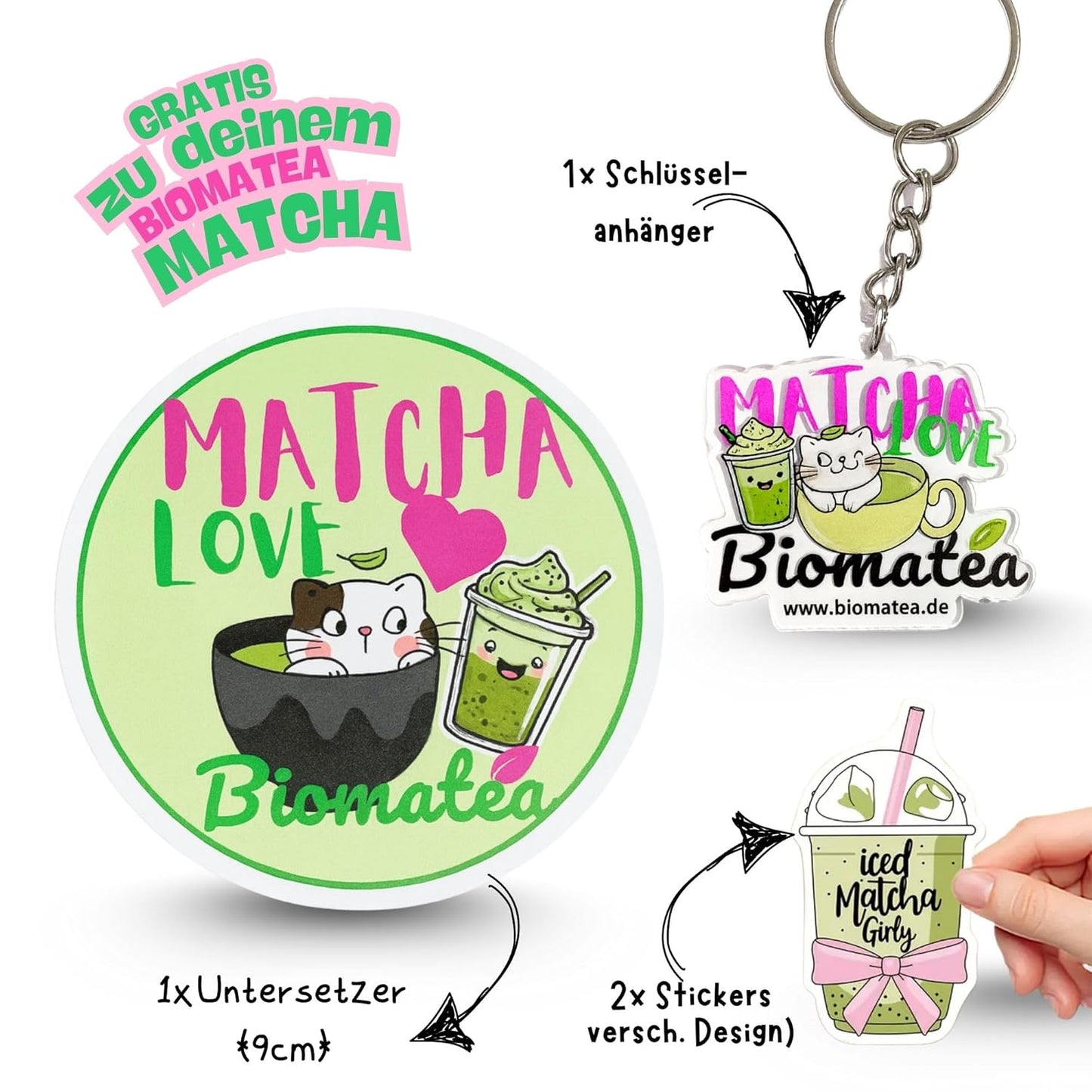 Weihnachten Matcha-Set | Japanischer ceremonial Matcha Pulver 30g + Weihnachts-Geschenkdose
