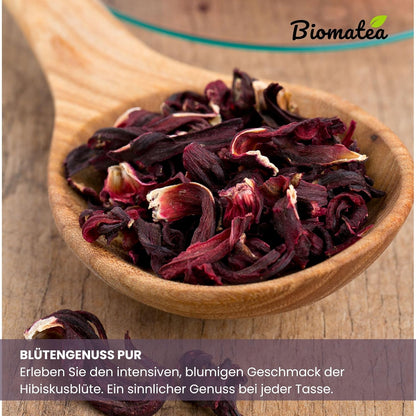 Hibiskusblüten ganz und getrocknet, 150g