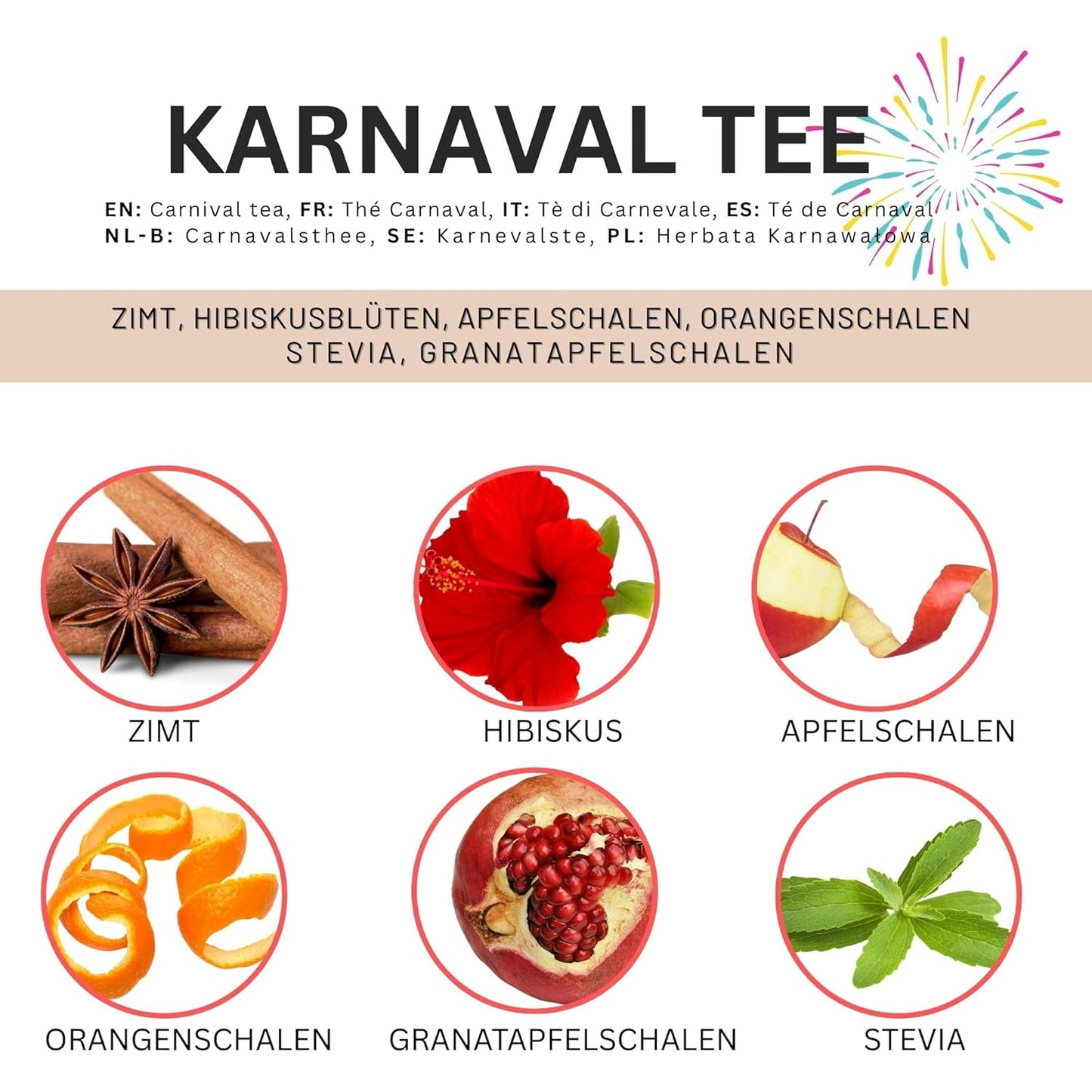 Karnaval Früchte Tee, 150g
