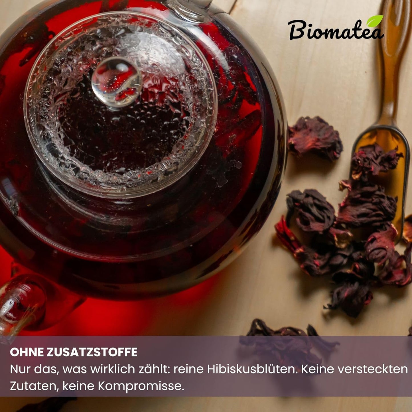 Hibiskusblüten ganz und getrocknet, 150g