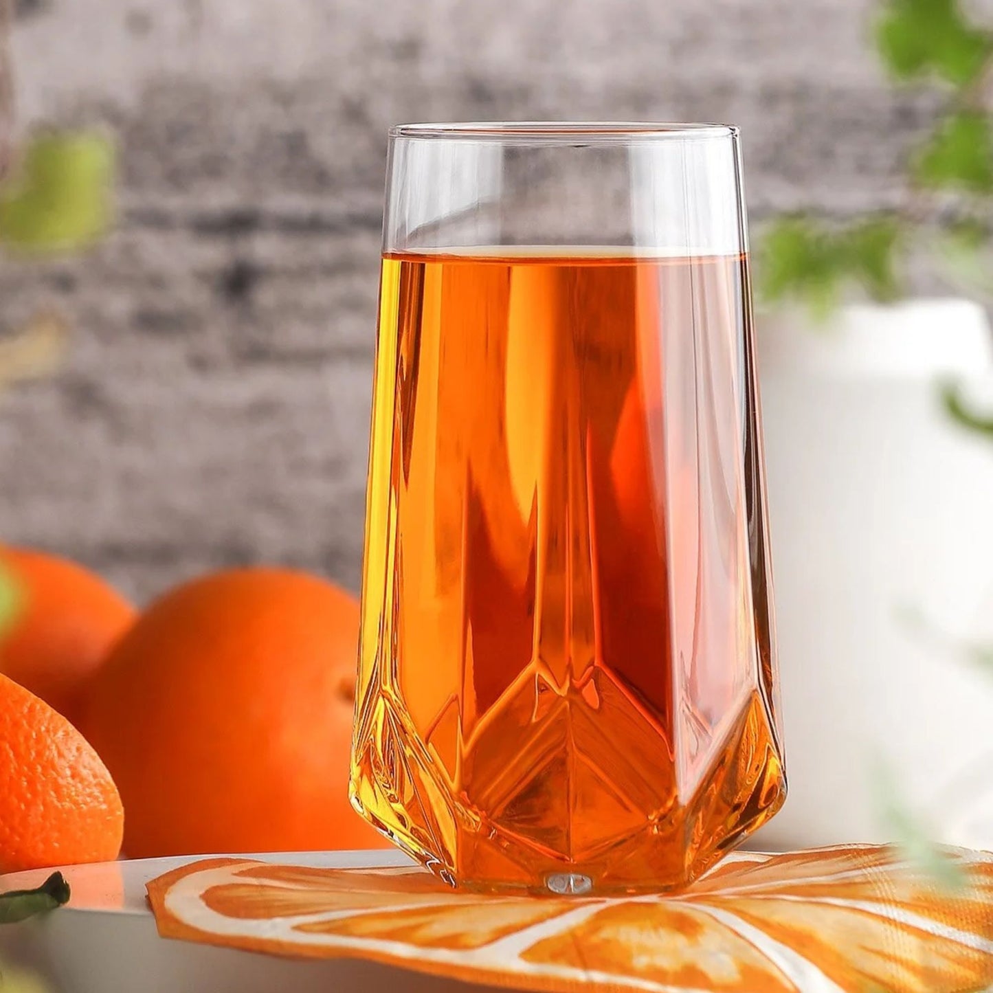 24-teiliges Design-Gläser Set für 6 Personen – Longdrink, Tumbler & Tee