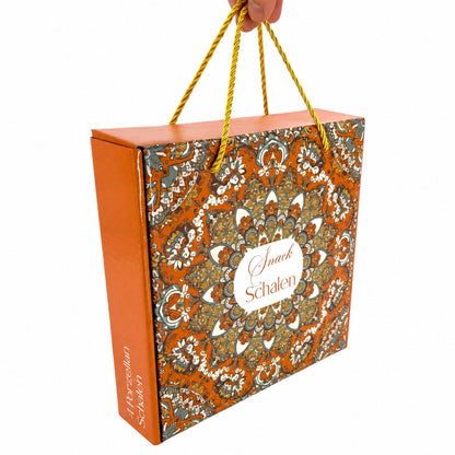 Japanische Schalen 4er Set mit Geschenkbox | Keramik Snackschalen, Reisschale, Ramen Schale