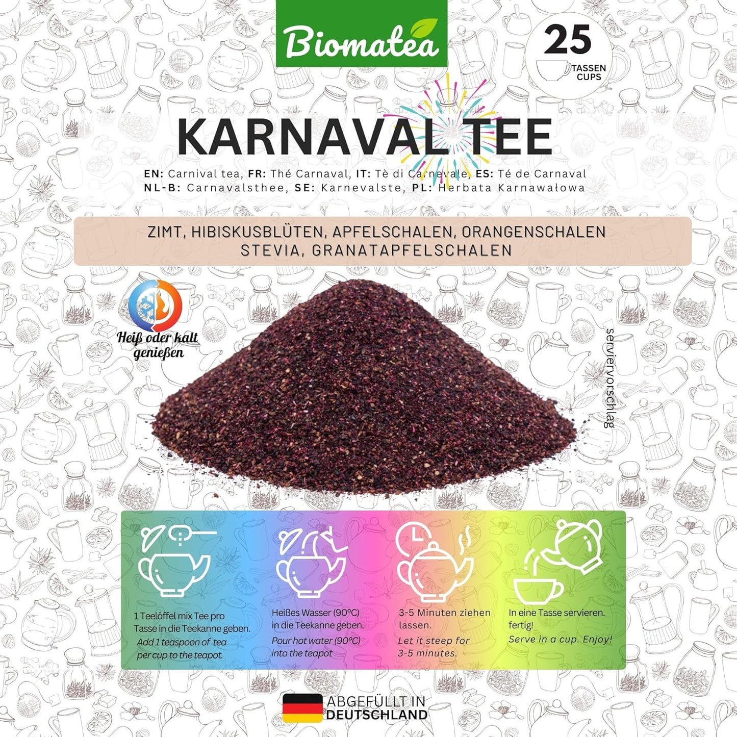 Karnaval Früchte Tee, 150g