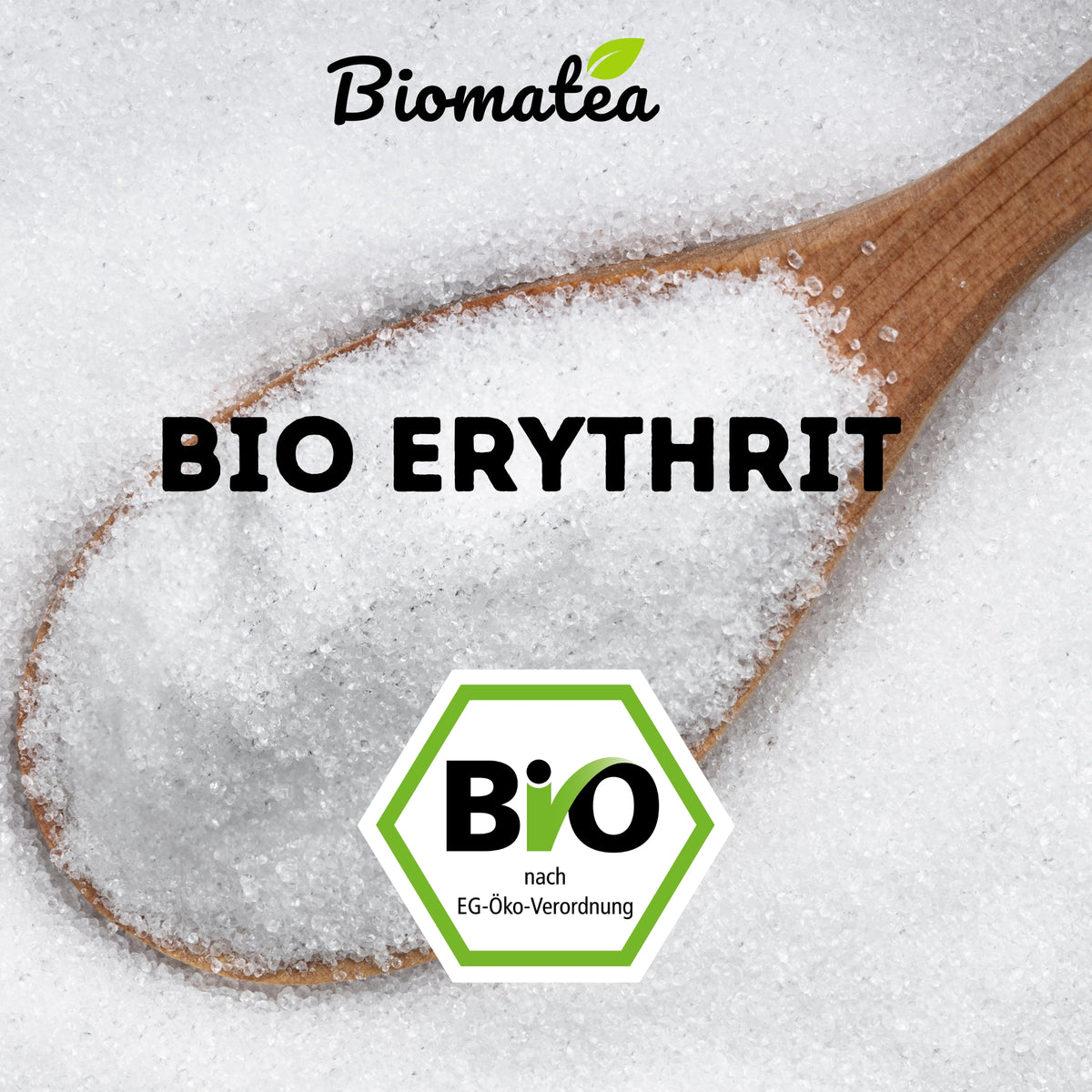 Bio Erythrit 400 g – Kalorienfreier Zuckerersatz | ca. 70 % Süßkraft, Erythritol