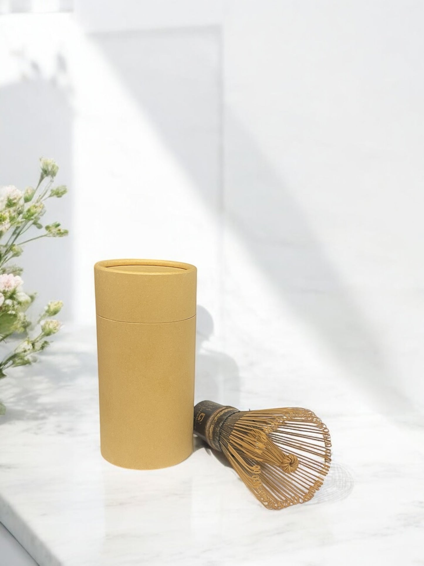 Biomatea Matcha Set: 50g Ceremonial Matcha + Bambus Whisk