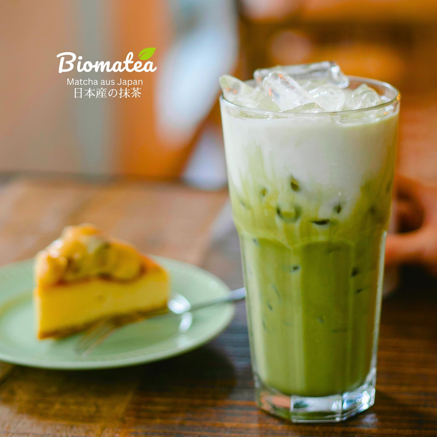 Biomatea Matcha aus Japan Geschenkidee mit Botschaft, 30g – Vegan & Zuckerfrei
