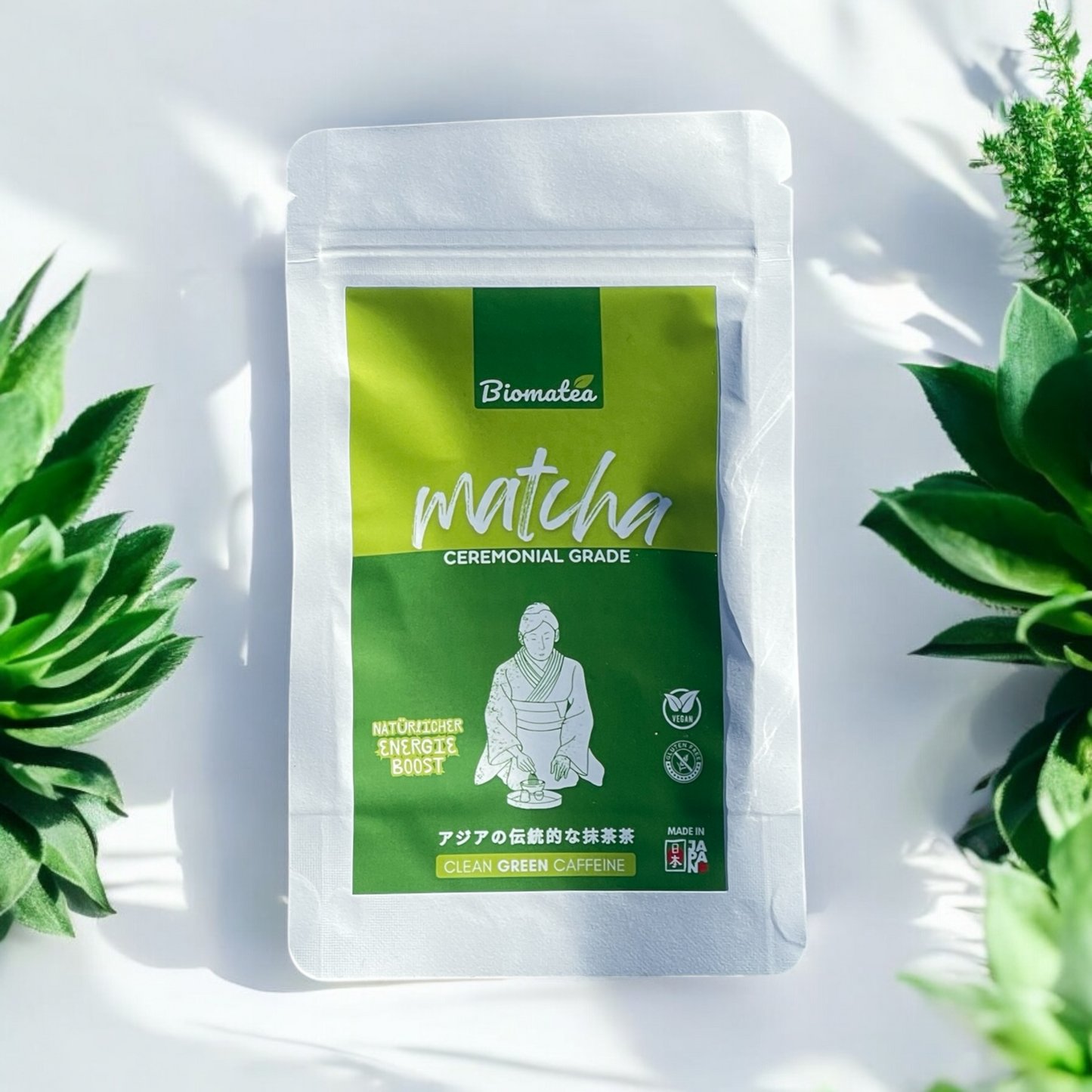 Biomatea Ceremonial Matcha, 50g Zip-Beutel